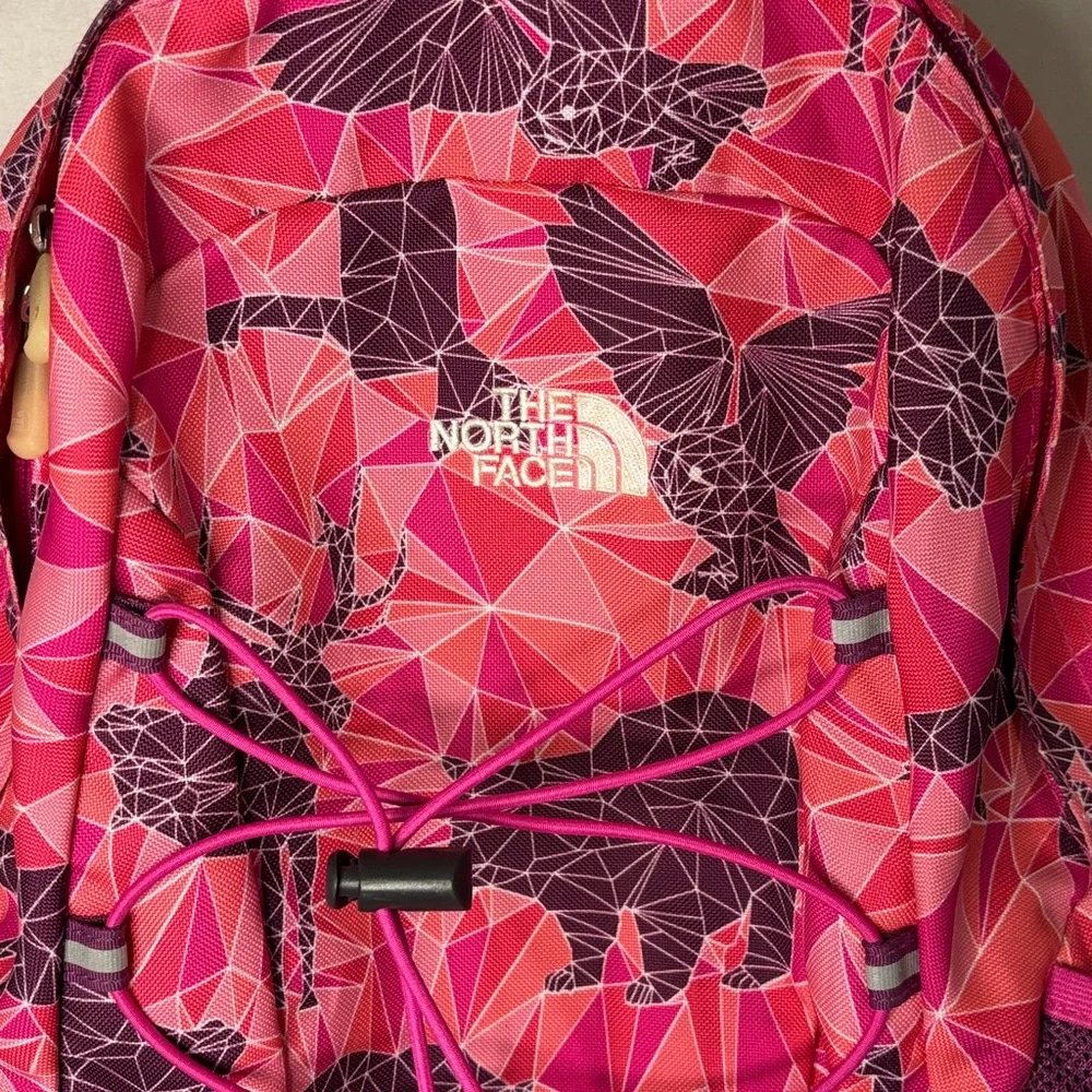The North Face Happy Camper - Sugary Pink/High Rise Grey Mini Backpack - Picture 3 of 8